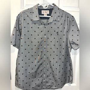 Penguin Burger Short Sleeve Button Down